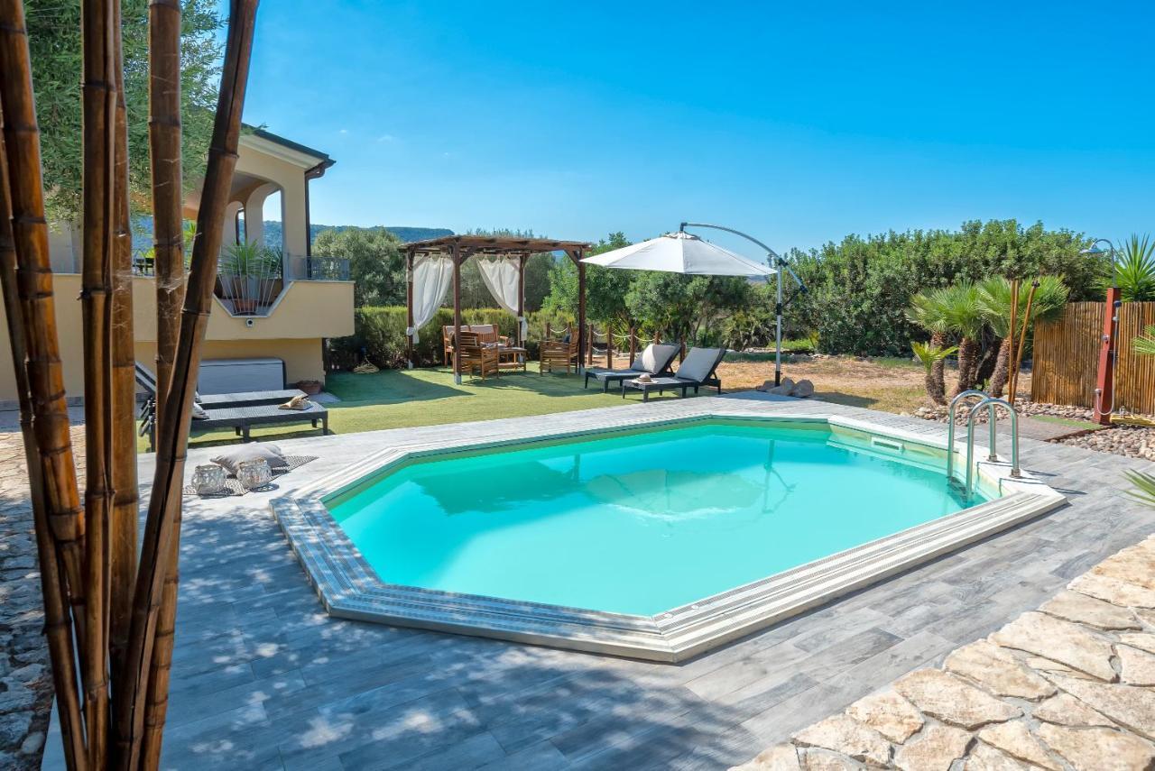 Villa Pedra Alghero - Appartamento In Villa Con Piscina ภายนอก รูปภาพ